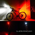 Велосипедный фонарик с дождлистой безопасностью велосипедной мотоцикл.